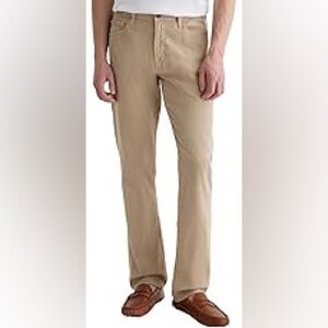 AG Jeans Adriano Goldschmied Everett Slim Straight Pants Mens 34 (36x32)  Khaki